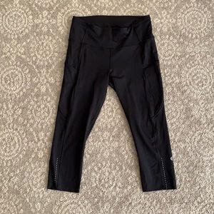 Lululemon Fast and Free Crop Leggings